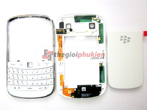 Vỏ Blackberry 9900 White OEM ( Full bộ )
